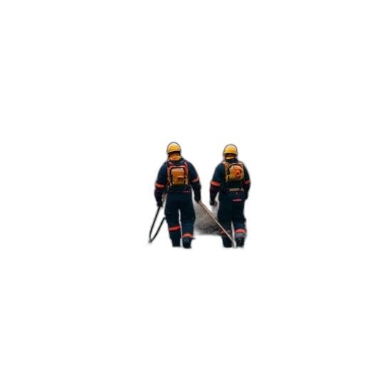 staff, weapon, jacket, mask, 3d render, pixel art, concept art, fire transparent PNG cut-out