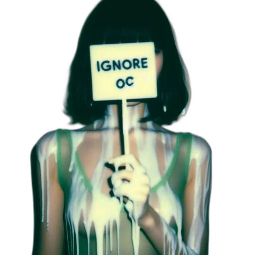 dress, hat, mask, jacket, vaporwave, concept art, 3d render, cartoon transparent PNG cut-out