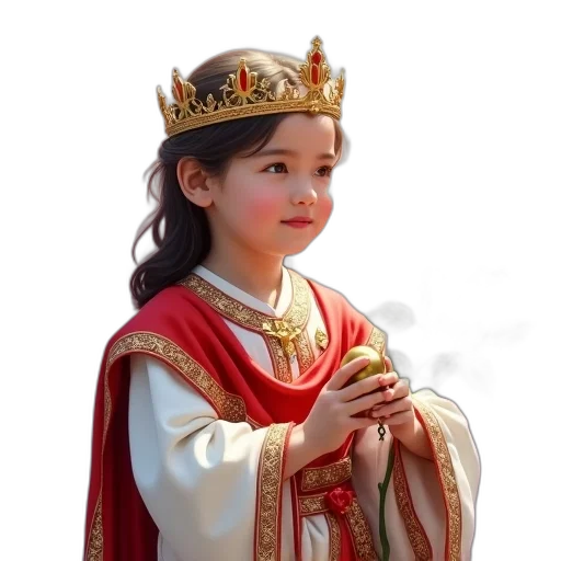 crown, jewelry, sword, staff, photorealistic, 3d render, oil painting, concept art transparent PNG cut-out