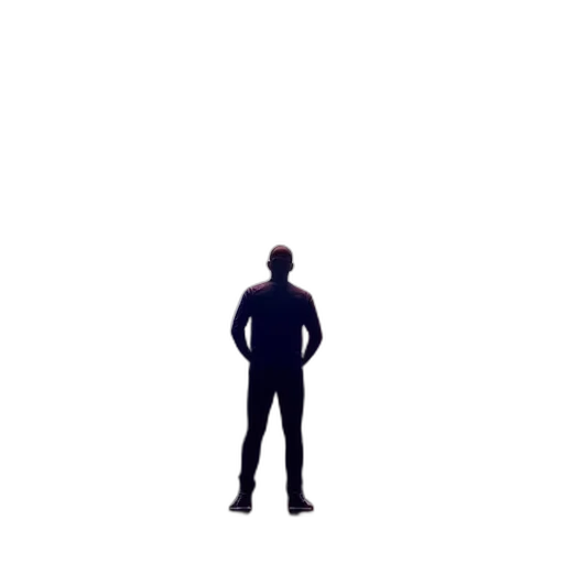 robot, jacket, face, staff transparent PNG cut-out