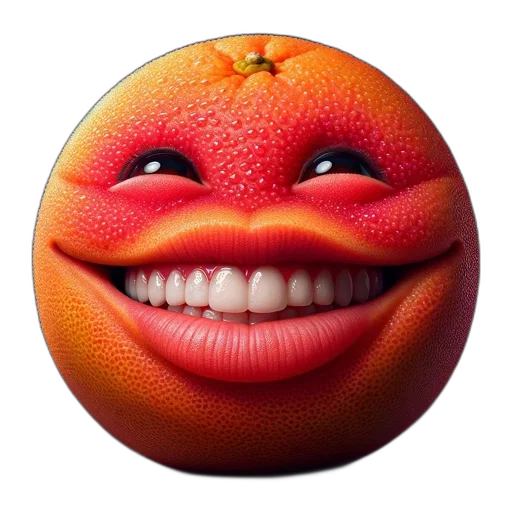 face, animal, creature, food, photorealistic, 3d render, concept art, stylized transparent PNG cut-out