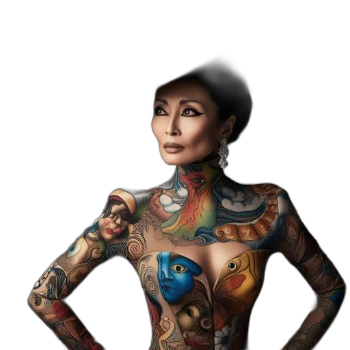 jewelry, dress, robot, cartoon, fantasy art, comic book art, photorealistic, woman transparent PNG cut-out