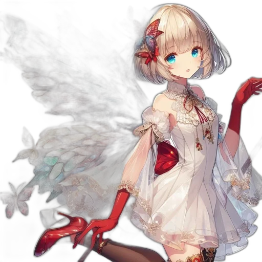 staff, dragon, dress, weapon, fantasy art, concept art, anime, pixel art transparent PNG cut-out