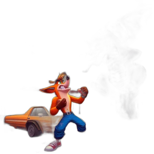 car, weapon, staff, robot, concept art, 3d render, pixel art, cartoon transparent PNG cut-out