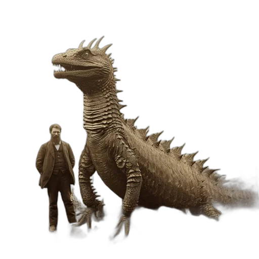 dragon, creature, animal, concept art, 3d render, fantasy art, photorealistic, 19th transparent PNG cut-out