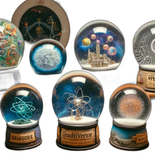 outer space, collection, themed, snow, globes, unique, designs, labels transparent PNG cut-out