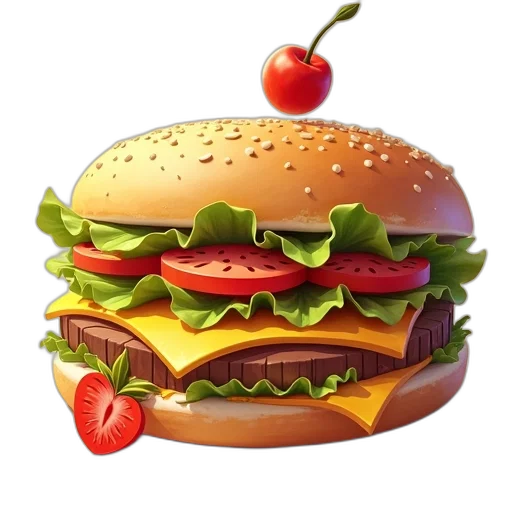food, animal, weapon, face transparent PNG cut-out