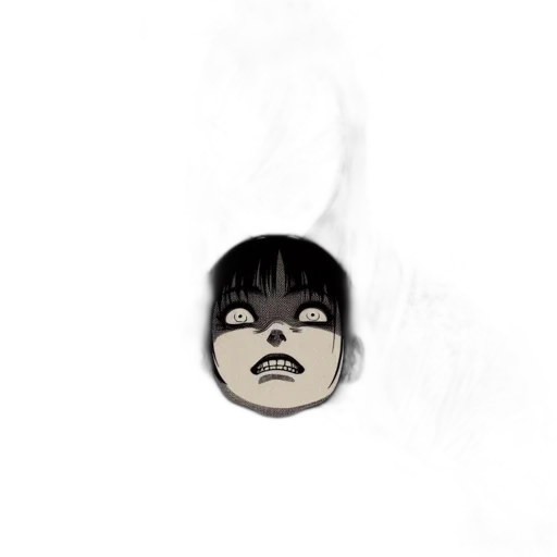 mask, face, jewelry, creature, concept art, photorealistic, comic book art, anime transparent PNG cut-out