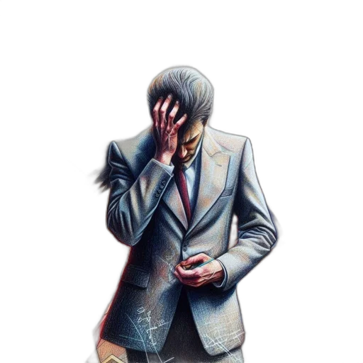 jacket, mask, face, creature, concept art, photorealistic, pixel art, 3d render transparent PNG cut-out