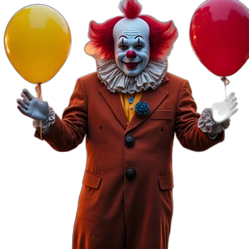 creature, face, animal, mask, concept art, clown, around, party transparent PNG cut-out
