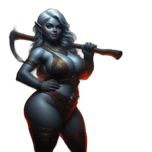 weapon, staff, concept art, fantasy art, comic book art, 3d render, dark, blue transparent PNG cut-out