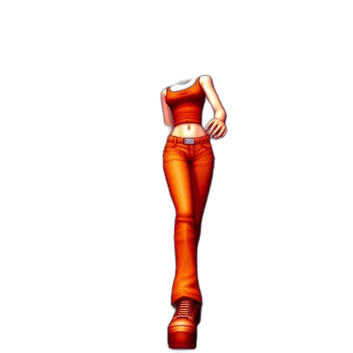 staff, dress, robot, weapon, 3d render, pixel art, concept art, cartoon transparent PNG cut-out