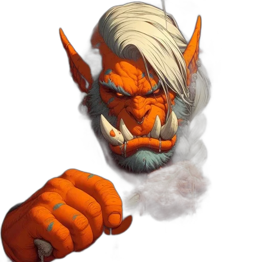 mask, staff, face, dragon, concept art, fantasy art, 3d render, pixel art transparent PNG cut-out