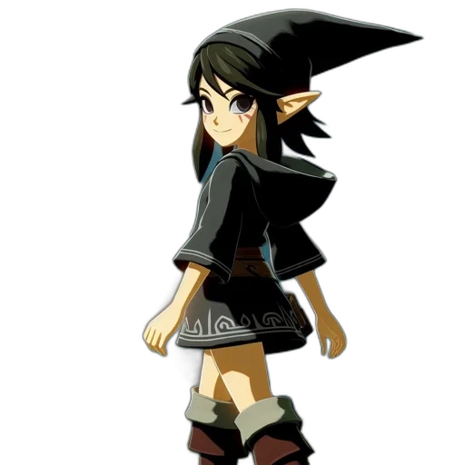 staff, hat, concept art, pixel art, fantasy art, 3d render, dark, monochrome transparent PNG cut-out