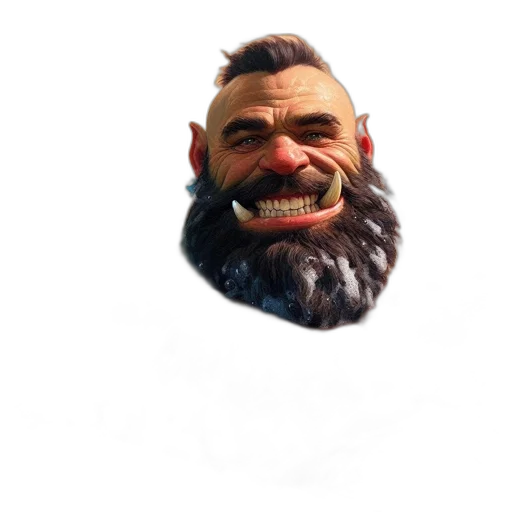 face, mask, creature, animal, concept art, 3d render, photorealistic, pixel art transparent PNG cut-out