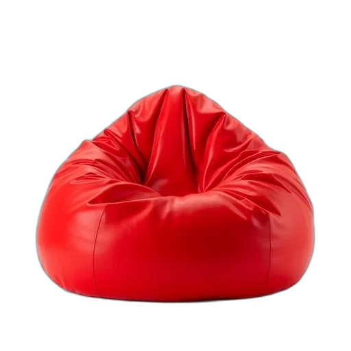 hat, furniture, crown, shoes, 3d render, photorealistic, red, bean transparent PNG cut-out