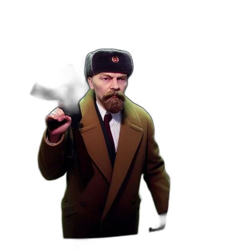 hat, jacket, staff, weapon, pixel art, concept art, cartoon, photorealistic transparent PNG cut-out