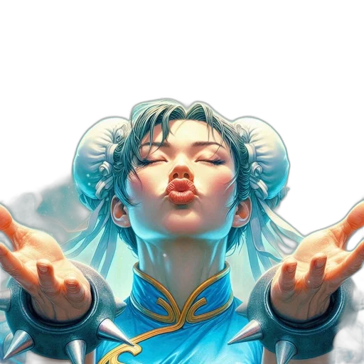 face, staff, weapon, sword, fantasy art, concept art, comic book art, anime transparent PNG cut-out