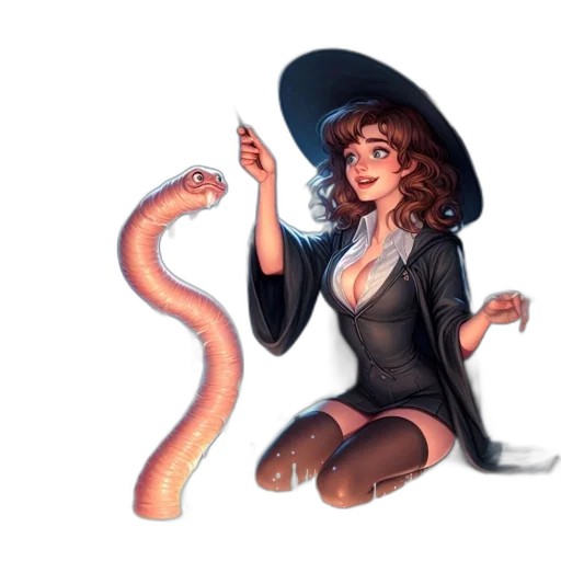 staff, creature, concept art, fantasy art, pixel art, comic book art, fire, dark transparent PNG cut-out