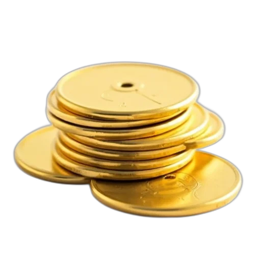 jewelry, crown, food, 3d render, golden, stack, gold, coins transparent PNG cut-out
