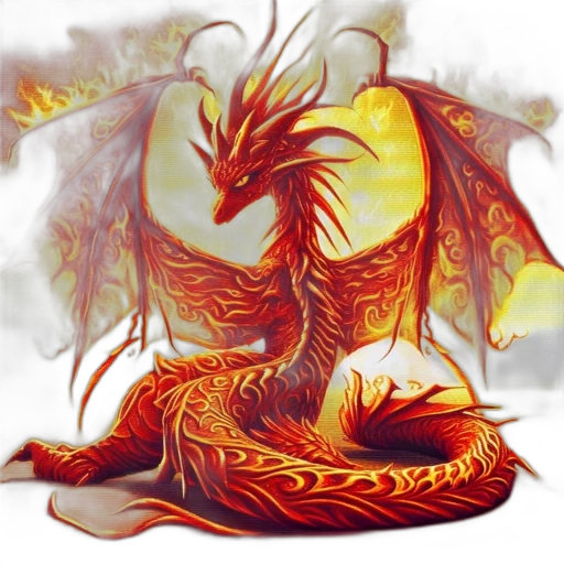 dragon, creature, fantasy art, concept art transparent PNG cut-out