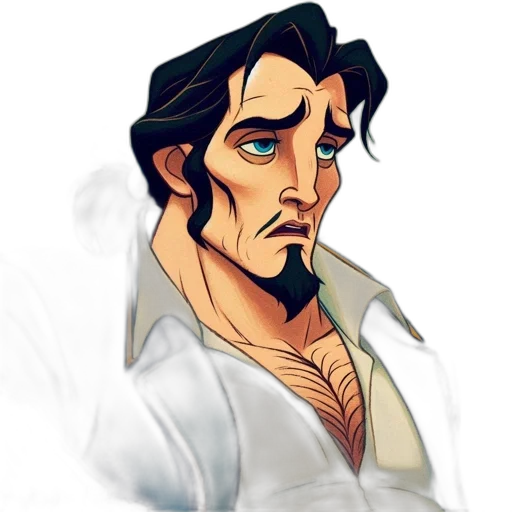staff, face, concept art, comic book art, pixel art, fantasy art, animated, figure transparent PNG cut-out