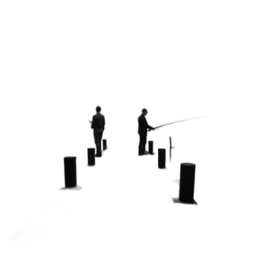 staff, robot, umbrella, weapon, concept art, 3d render, pixel art, comic book art transparent PNG cut-out