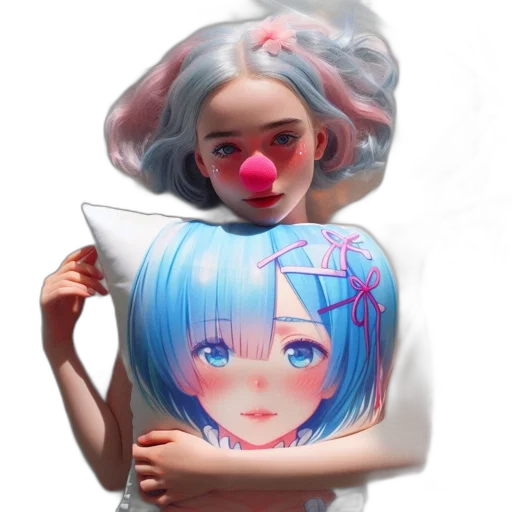 face, mask, robot, dress, anime, 3d render, concept art, photorealistic transparent PNG cut-out
