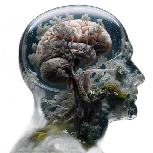 crown, face, mask, creature, concept art, photorealistic, 3d render, underwater transparent PNG cut-out