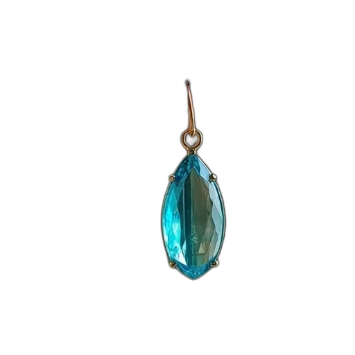 jewelry, crown, staff, 3d render, aqua, earrings transparent PNG cut-out