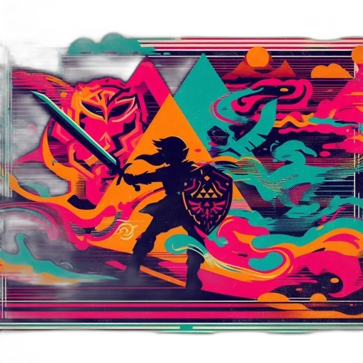 dragon, car, jacket, sword, cyberpunk, concept art, vaporwave, fantasy art transparent PNG cut-out