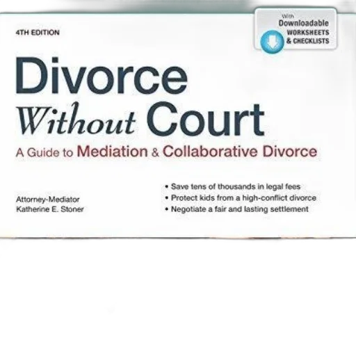divorce, without, court, guide, mediation, collaborative, katherine, stoner transparent PNG cut-out