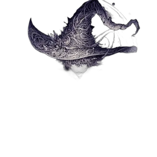 dragon, mask, crown, hat, fantasy art, concept art, photorealistic, 3d render transparent PNG cut-out