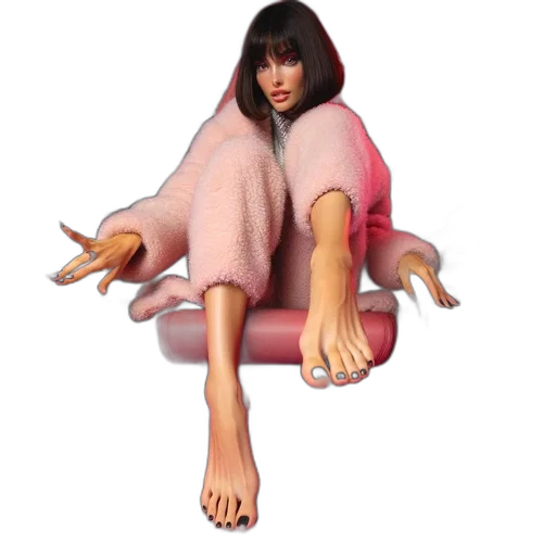 creature, jacket, animal, furniture, concept art, 3d render, photorealistic, fantasy art transparent PNG cut-out