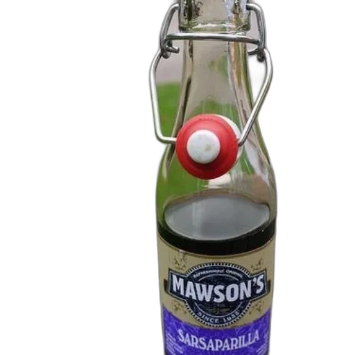 bottle, weapon, food, 3d render, photorealistic, mawson, sarsaparilla, sits transparent PNG cut-out