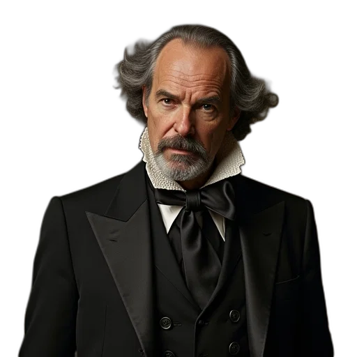 face, staff, jacket, hair transparent PNG cut-out