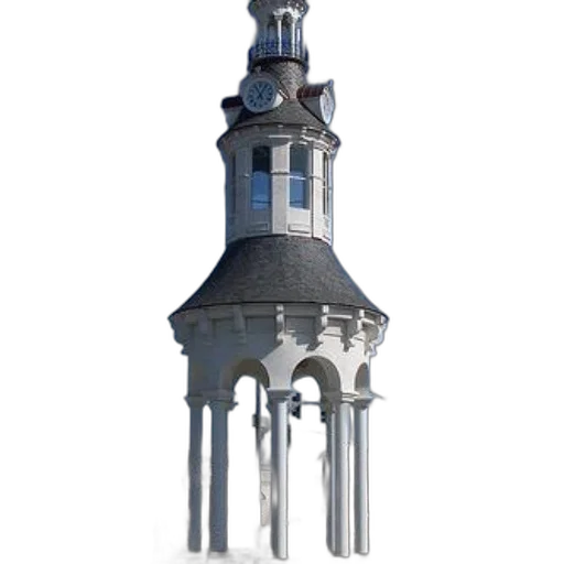 building, crown, umbrella, dress, 3d render, photorealistic, concept art, pixel art transparent PNG cut-out
