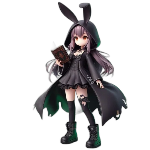 weapon, creature, dress, animal, concept art, pixel art, anime, fantasy art transparent PNG cut-out