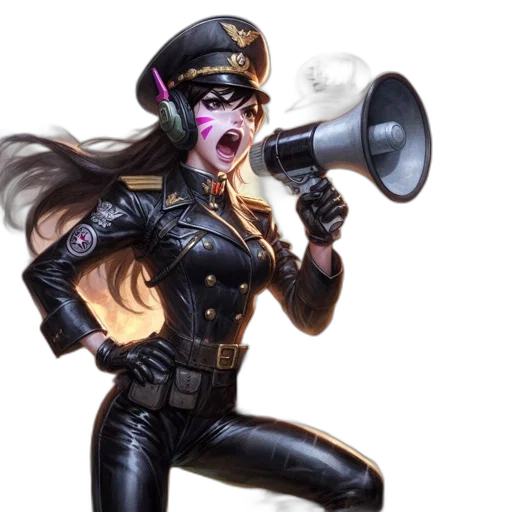 staff, weapon, hat, concept art, comic book art, fantasy art, photorealistic, soldier transparent PNG cut-out
