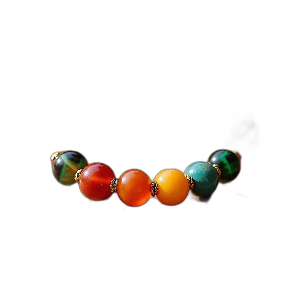 jewelry, crown, staff, 3d render, outer space, colorful, beaded, bracelet transparent PNG cut-out