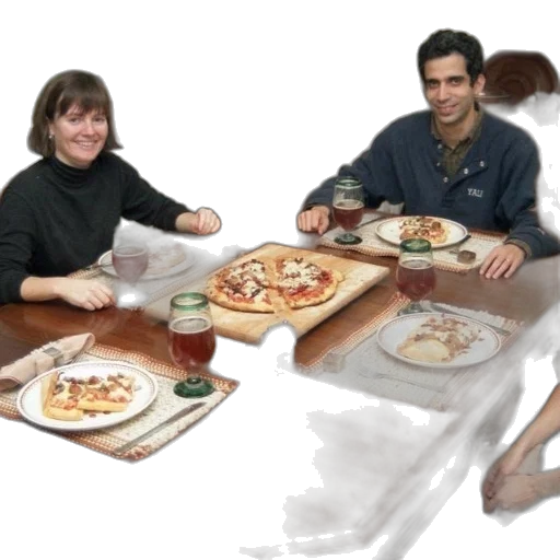 food, furniture, photorealistic, 3d render, concept art, oil painting, group, people transparent PNG cut-out