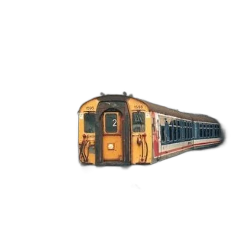 car, 3d render, photorealistic, pixel art, concept art, yellow, train, number transparent PNG cut-out