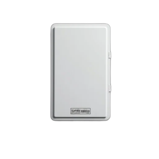 robot, monochrome, close-up, view, white, electrical, box, black transparent PNG cut-out