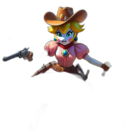 weapon, staff, animal, hat, concept art, pixel art, 3d render, cartoon transparent PNG cut-out