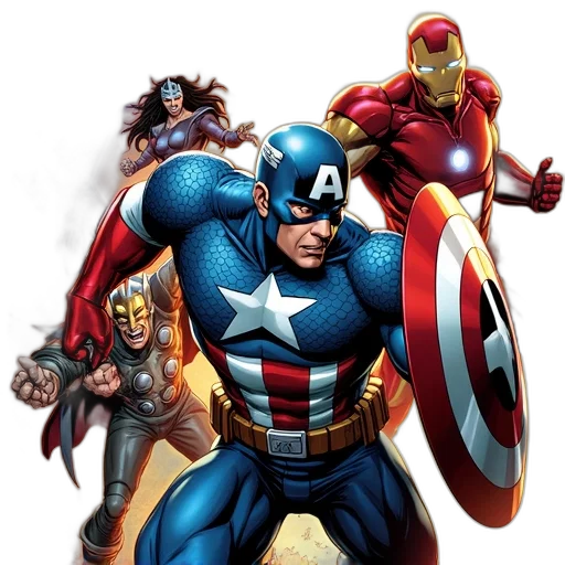 comic book art, concept art, first, image, depicts, comic, book, cover transparent PNG cut-out