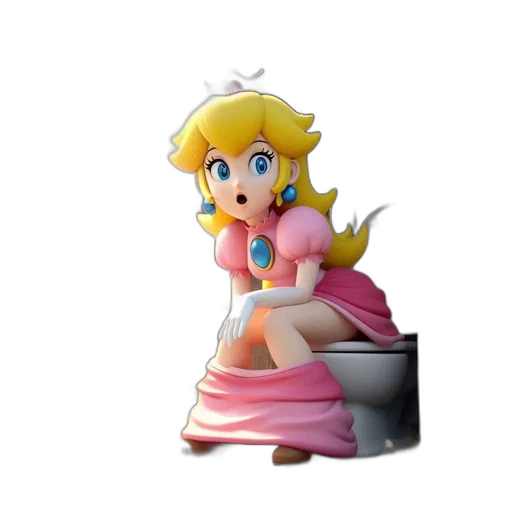 dress, crown, 3d render, concept art, pixel art, vaporwave, pastel, princess transparent PNG cut-out