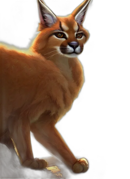 animal, creature, staff, crown transparent PNG cut-out