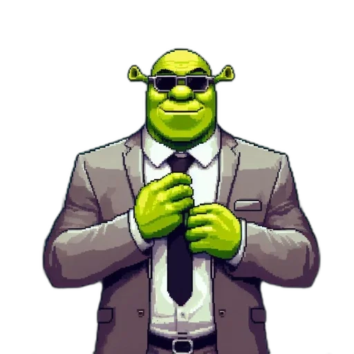 staff, concept art, comic book art, cartoon, 3d render, green, pixelated, form transparent PNG cut-out