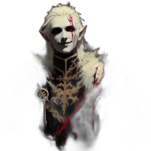 mask, face, creature, staff, concept art, fantasy art, pixel art, comic book art transparent PNG cut-out