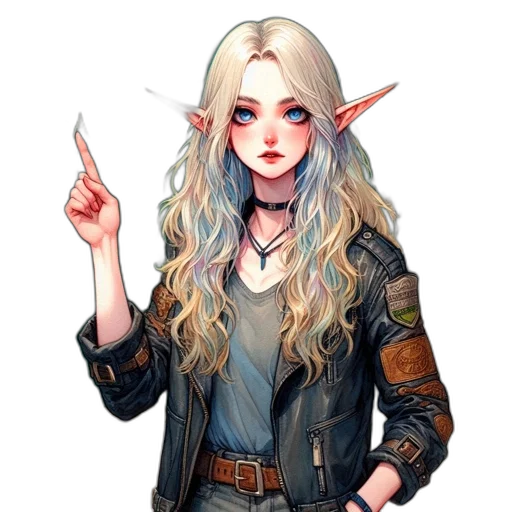 staff, dragon, face, jacket, fantasy art, pixel art, concept art, comic book art transparent PNG cut-out